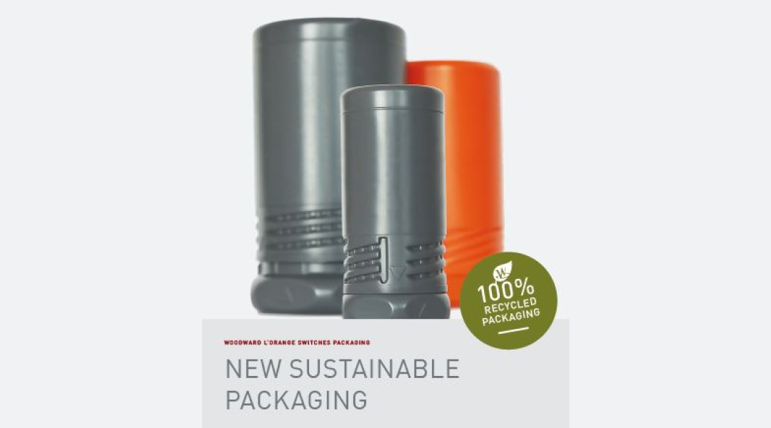 New 100% Recycled packaging for Woodward L’Orange