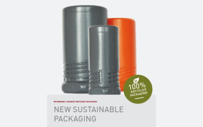 New 100% Recycled packaging for Woodward L’Orange